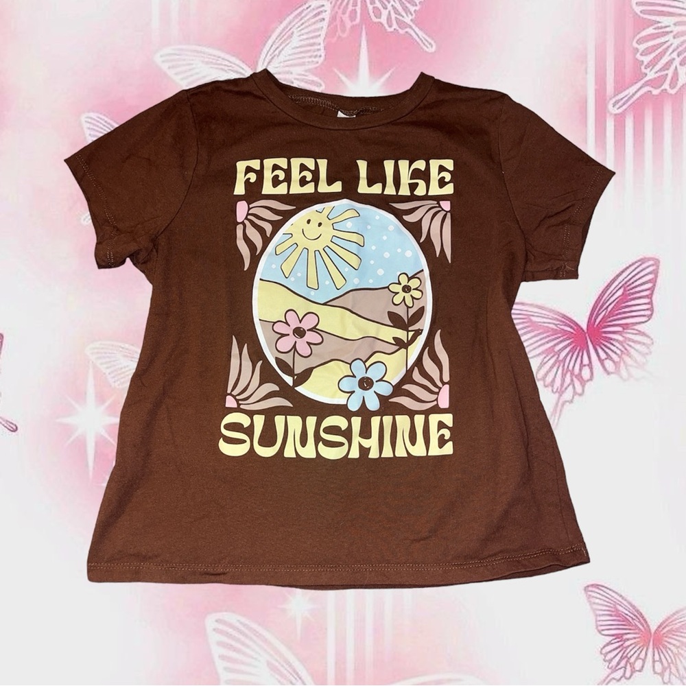 “Feel Like Sunshine” T-Shirt 🌞🌈